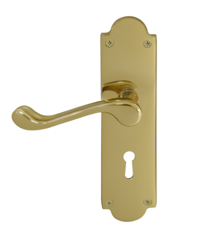 Windsor Premium NZ Victorian Longplate Lever Lock  Price Per Pair - Available in 11 Colours