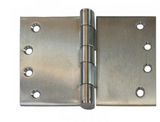 Lohala Hinge Stainless Steel 316 Wide Throw 100mm x 125mm x 3.5mm ,100mm x 150mm x 3.5mm & 100mm x 200mm x 3.5mm Fixed Pin Button Tip Satin