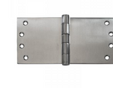 Lohala Hinge Stainless Steel 316 Wide Throw 100mm x 125mm x 3.5mm ,100mm x 150mm x 3.5mm & 100mm x 200mm x 3.5mm Fixed Pin Button Tip Satin