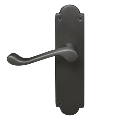 Windsor Premium NZ Victorian Longplate Lever Latch Price Per Pair - Available in 11 Colours