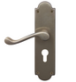 Windsor Premium NZ Victorian Longplate Lever Lock - Euro 48mm Price Per Pair - Available in 11 Colours