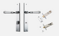 Iver Verona Door Lever 11706 Rectangular Backplate Polished Chrome- Passage ,Privacy & Entrance