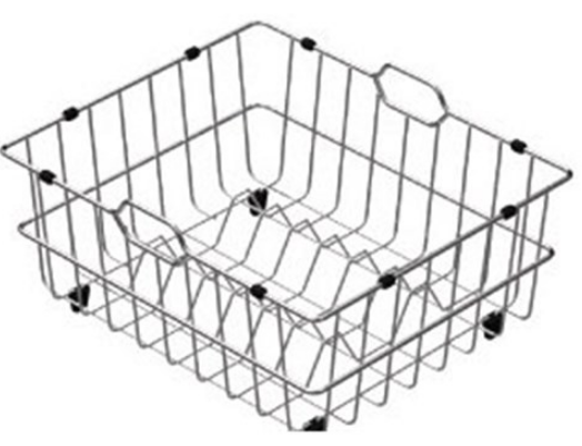 BURNS & FERALL STAINLESS STEEL DRAINER BASKET