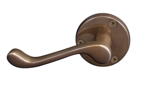 Windsor Premium NZ Victorian Traditional Round Rose Lever Set Price Per Pair - Available in 11 Colours