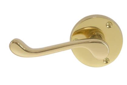Windsor Premium NZ Victorian Traditional Round Rose Lever Set Price Per Pair - Available in 11 Colours