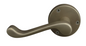 Windsor Premium NZ Victorian Traditional Round Rose Lever Set Price Per Pair - Available in 11 Colours