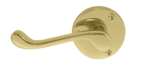 Windsor Premium NZ Victorian Traditional Round Rose Lever Set Price Per Pair - Available in 11 Colours