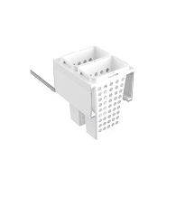 Tanova NZ Designer 2 Pull Out Soft Close Laundry Unit - 350mm ,450mm & 600mm Cabinet - 1 x 36Litre & 2 x 36Litre - White and White Blue
