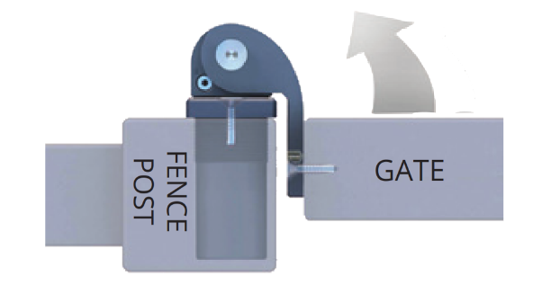 D&D Technologies DD TECH SURECLOSE CENTRE & FLUSH ALUMINIUM MNT SAFETY HINGE CLOSER