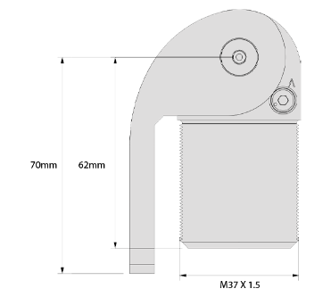 D&D Technologies DD TECH SURECLOSE CENTRE & FLUSH ALUMINIUM MNT SAFETY HINGE CLOSER