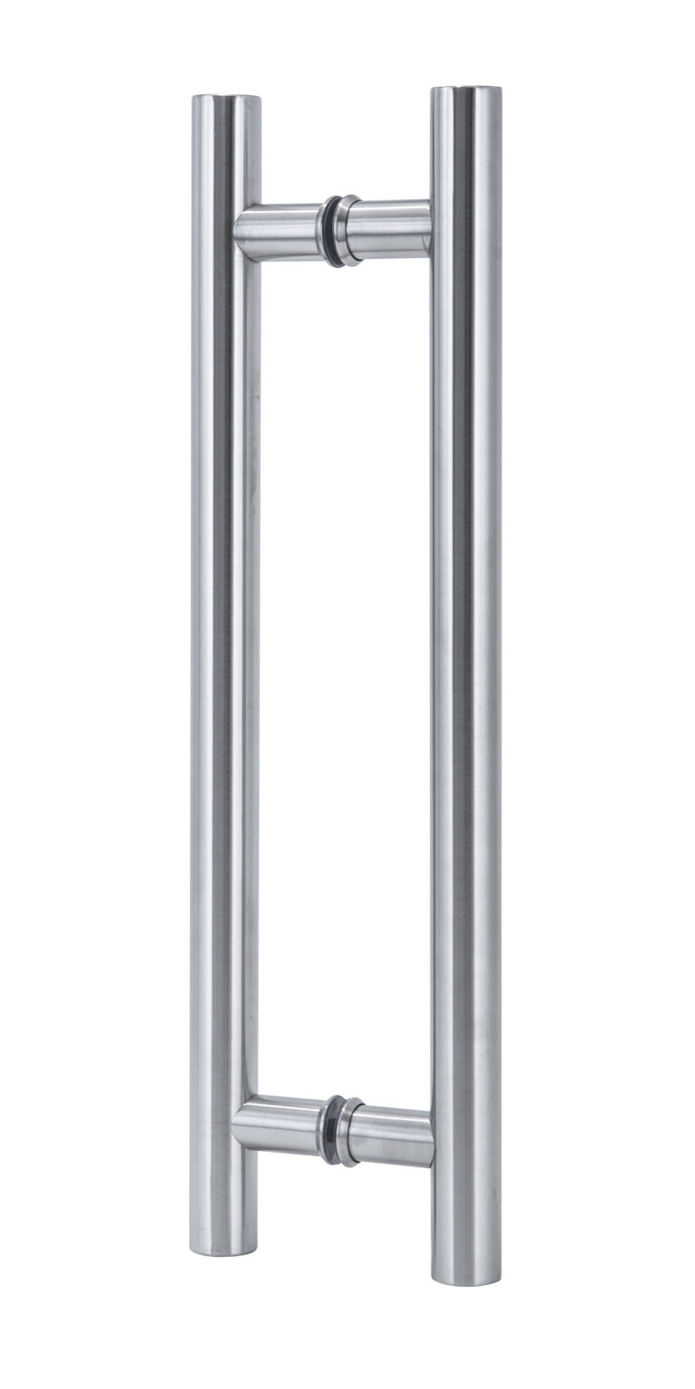 Jaeco Marine Grade Commercial Pull Handles 1701 Straight Entrance Pull Handle 316 Stainless Steel In 5 Sizes :250,400,600,800,1000mm - Stainless Steel, Black