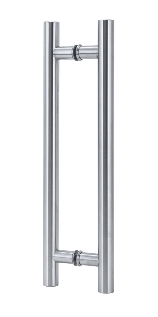 Jaeco Marine Grade Commercial Pull Handles 1701 Straight Entrance Pull Handle 316 Stainless Steel In 5 Sizes :250,400,600,800,1000mm - Stainless Steel, Black