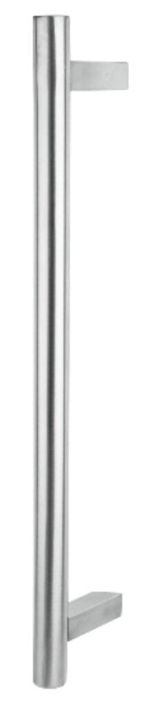 Jaeco Marine Grade Commercial Pull Handles 1714 Offset  Entrance Pull Handle 316 Stainless Steel In 5 Sizes : 300,450,600,800,1000mm - Stainless Steel, Black