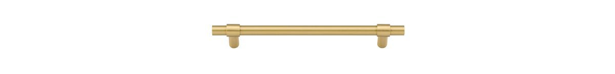 Iver Helsinki Cabinet Pull Centre to Centre 96mm,128mm,160mm, 256mm Brushed Gold PVD - With Backplate & No Backplate