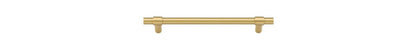 Iver Helsinki Cabinet Pull Centre to Centre 96mm,128mm,160mm, 256mm Brushed Gold PVD - With Backplate & No Backplate