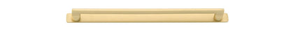 Iver Baltimore Cabinet Pull Centre to Centre 128mm ,160mm,256mm,320mm,450mm Brushed Gold PVD - With Backplate & No Backplate