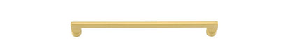 Iver Baltimore Cabinet Pull Centre to Centre 128mm ,160mm,256mm,320mm,450mm Brushed Gold PVD - With Backplate & No Backplate
