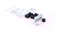 HENDERSON PACER GLASS CLAMP KIT 130KG x 8MM .10MM,12MM & 180KG x 10MM