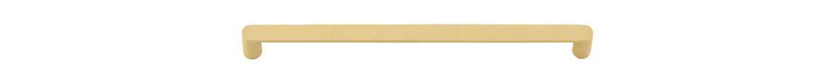 Iver Osaka Cabinet Pull Centre to Centre 96mm,128mm,160mm, 256mm Brushed Gold PVD - With Backplate & No Backplat