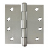 Lohala Hinge Stainless Steel 304 ,100mm x 100mm x 2.5mm - Fixed Pin & Loose Pin Button Pin Satin