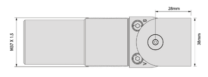 D&D Technologies DD TECH SURECLOSE CENTRE & FLUSH MNT SAFETY HINGE CLOSER W/FINAL SNAP ACTION