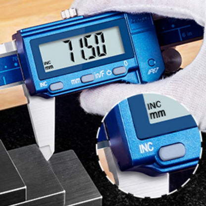 Trucut Heavy Duty Dasqua Bluetooth IP54 Digital Caliper 0-150mm