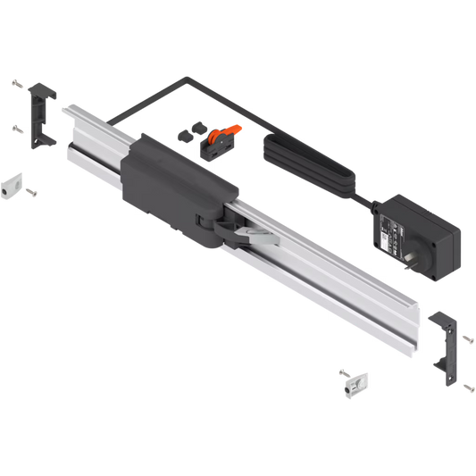 Blum SERVO-DRIVE uno top mount waste bin solution  450mm  & 600mm module for cabinet width: 600 mm
