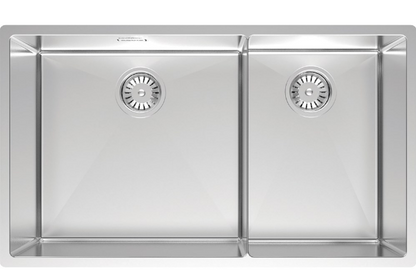 BURNS & FERALL AQUIS SINGLE & DOUBLE BOWL CAYMAN SERIES 300MM ,450MM ,500MM & 700MM  R10 STAINLESS STEEL