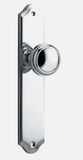 Iver Paddington Door Knob 11826 Shouldered Backplate Polished Chrome - Passage ,Privacy & Entrance