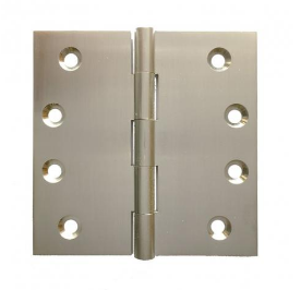 Lohala Hinge Brass 100mm x 100mm x 3.0mm Fixed Pin Available in 5 Colours : Brushed Nickel ,Bronze ,Polished & Lacquered ,Polished  Unlacquered & Satin Chrome