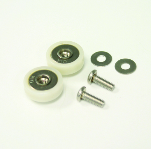 HENDERSON WHEEL 19MM NYLON FLAT T/BORE DP (2)