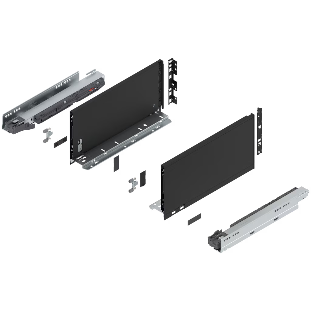 Blum Legrabox pure kitset Length 350mm x 106mm,193mm ( height 2 Options) 40kg