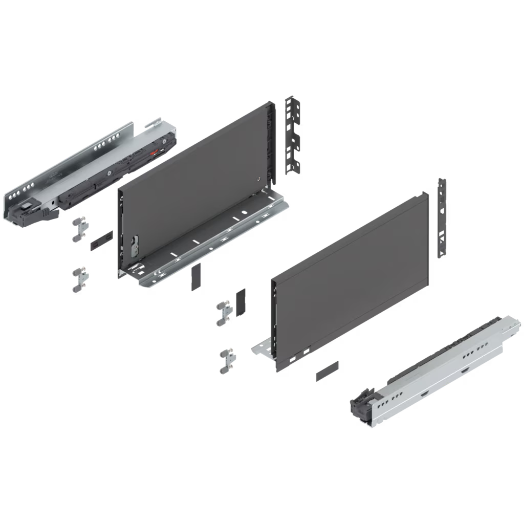 Blum Legrabox pure kitset Length 350mm x 106mm,193mm ( height 2 Options) 40kg