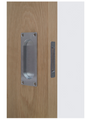 Cavity Slider For Doors Cavilock CL100 Louey Handle Recess Pull Blank -Oil Rubbed Bronze ,Polished Brass & Satin chrome plated