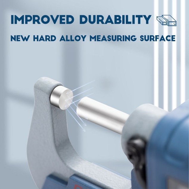 Trucut Heavy Duty Dasqua Digital Outside Micrometer 0-25mm & 25-50mm