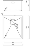 BURNS & FERALL  R10 RADIUS  DIAMOND FINISH, SERIES  : 340 x 400 , 400 x 400 ,450 x 400 ,500 x 400 & 550 x 400 BOWL