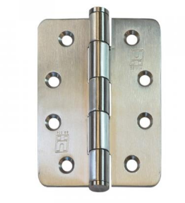Lohala Hinge Stainless Steel 304 ,100mm x 100mm x 2.5mm ,100mm x 75mm x 2.5mm & 89mm x 60mm x 2.0mm Loose Pin 1/4" Radius Button Tipped
