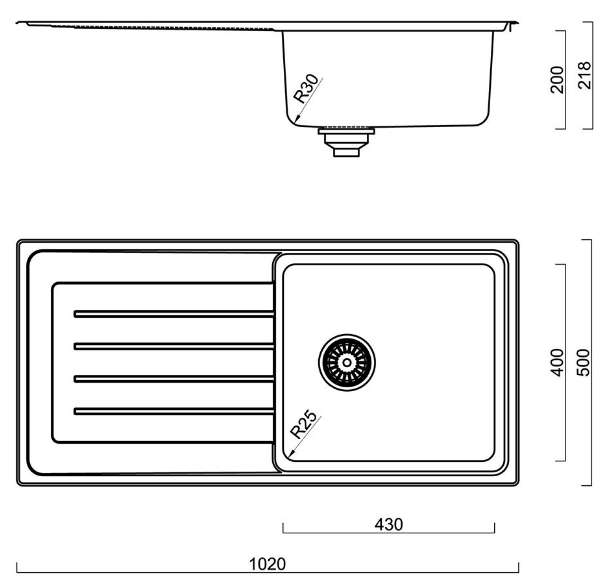 BURNS & FERALL DELTA SINGLE BOWL WITH  DRAINER & DOUBLE BOWL 1/2 WITH DRAINER STAINLESS STEEL