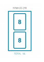 Sige Italian Concept 560 Series Cabinet Width 300mm ,Height 298mm ( 8+8Litres ) Bins+16mm Adaptors Finish Light Grey & Orion Grey