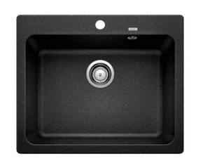 Blanco Germany Naya 6 Sink ( Width 545mm x Depth 200mm x height 200mm ) Blanco Silgranit Range- Available in 5 Colours :  Anthracite ,Black ,White ,Rock Grey ,Alu-Metallic