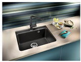 Blanco Germany Naya 6 Sink ( Width 545mm x Depth 200mm x height 200mm ) Blanco Silgranit Range- Available in 5 Colours :  Anthracite ,Black ,White ,Rock Grey ,Alu-Metallic