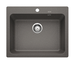Blanco Germany Naya 6 Sink ( Width 545mm x Depth 200mm x height 200mm ) Blanco Silgranit Range- Available in 5 Colours :  Anthracite ,Black ,White ,Rock Grey ,Alu-Metallic