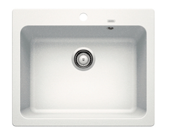 Blanco Germany Naya 6 Sink ( Width 545mm x Depth 200mm x height 200mm ) Blanco Silgranit Range- Available in 5 Colours :  Anthracite ,Black ,White ,Rock Grey ,Alu-Metallic