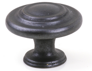 SYLVAN SELDEN KNOB ZINC DIE CAST 33x25MM,KNOB FINISHING : ANTIQUE BLACK,BRUSHED BRASS ,PEWTER,SATIN BRASS & SATIN NICKLE PLATE