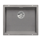 Blanco Germany Subline 500 -U Single Bowl Sink, ( Width 500 x Depth 190mm )  Blanco Silgranit Range- Available in 5 Colours :  Anthracite ,Black ,Rock Grey ,White ,Alu-Metallic
