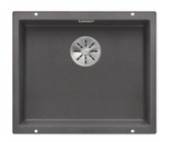 Blanco Germany Subline 500 -U Single Bowl Sink, ( Width 500 x Depth 190mm )  Blanco Silgranit Range- Available in 5 Colours :  Anthracite ,Black ,Rock Grey ,White ,Alu-Metallic