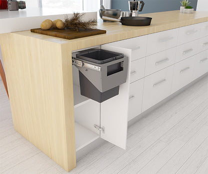 Tanova Simplex Soft Close and Push to Open  Pull Out Kitchen Bin 300mm Cabinet