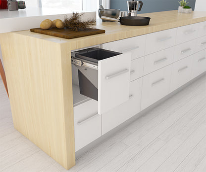 Tanova Simplex Soft Close and Push to Open  Pull Out Kitchen Bin 300mm Cabinet