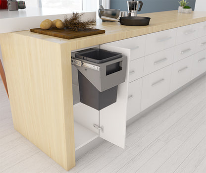 Tanova Simplex Soft Close and Push to Open  Pull Out Kitchen Bin 300mm Cabinet