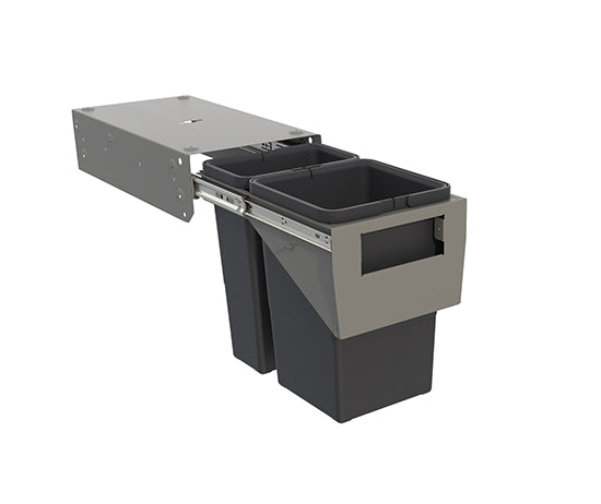 Tanova Simplex Soft Close and Push to Open  Pull Out Kitchen Bin 300mm Cabinet